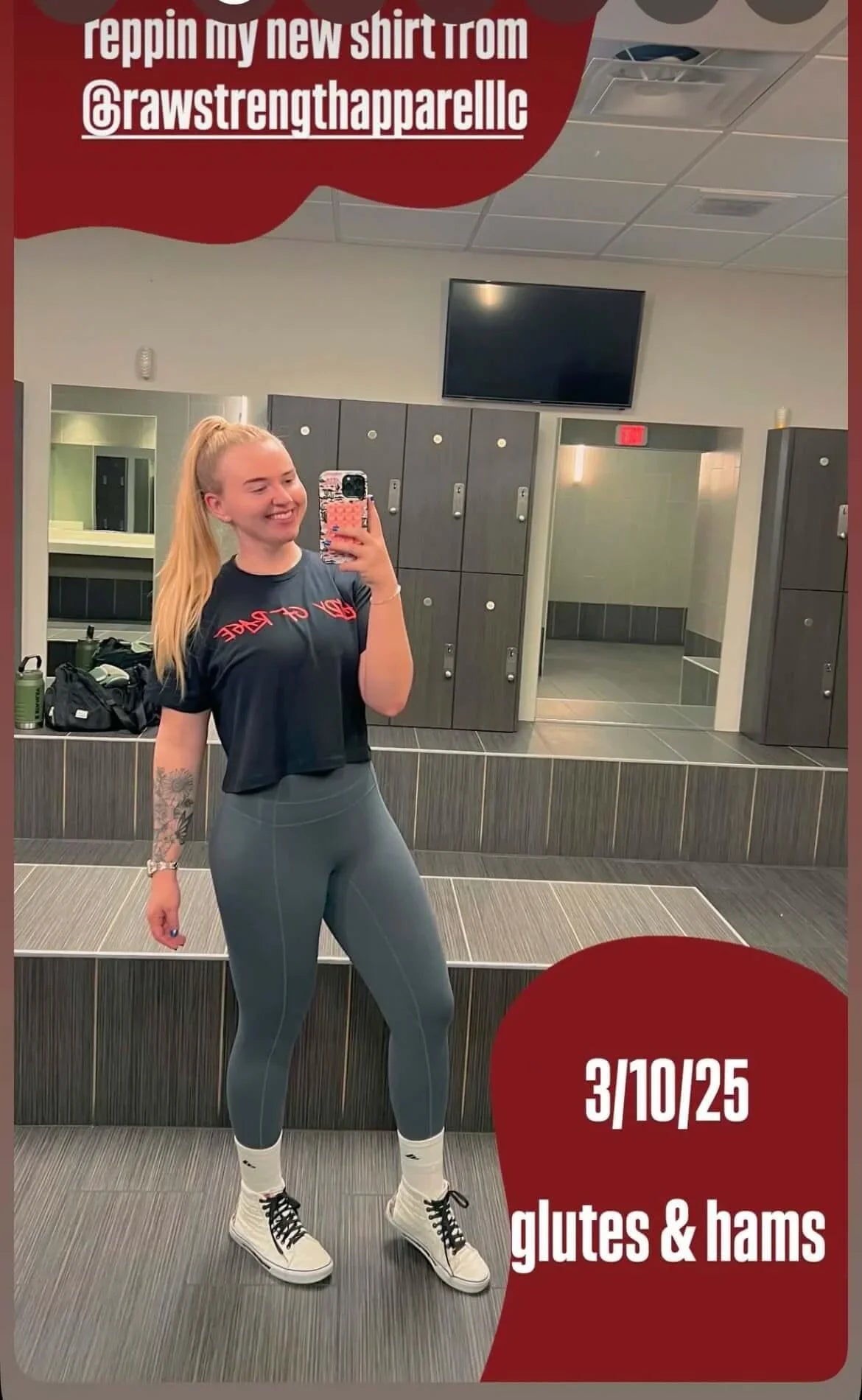 "Lady of Rage" Black Crop Top Tee - Raw Strength Apparel