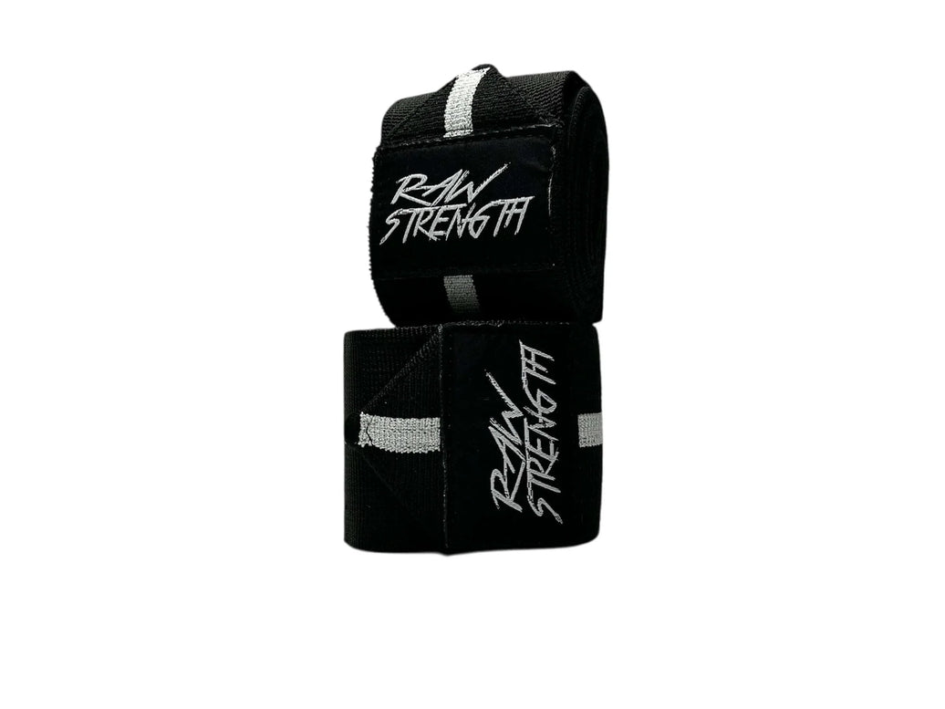 Stronger Than All Gripper Wrist Wraps - Raw Strength Apparel